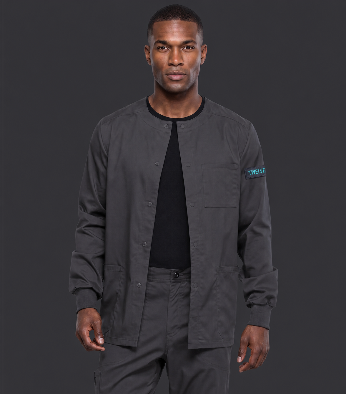 Snap-Button Jacket — Drop 001